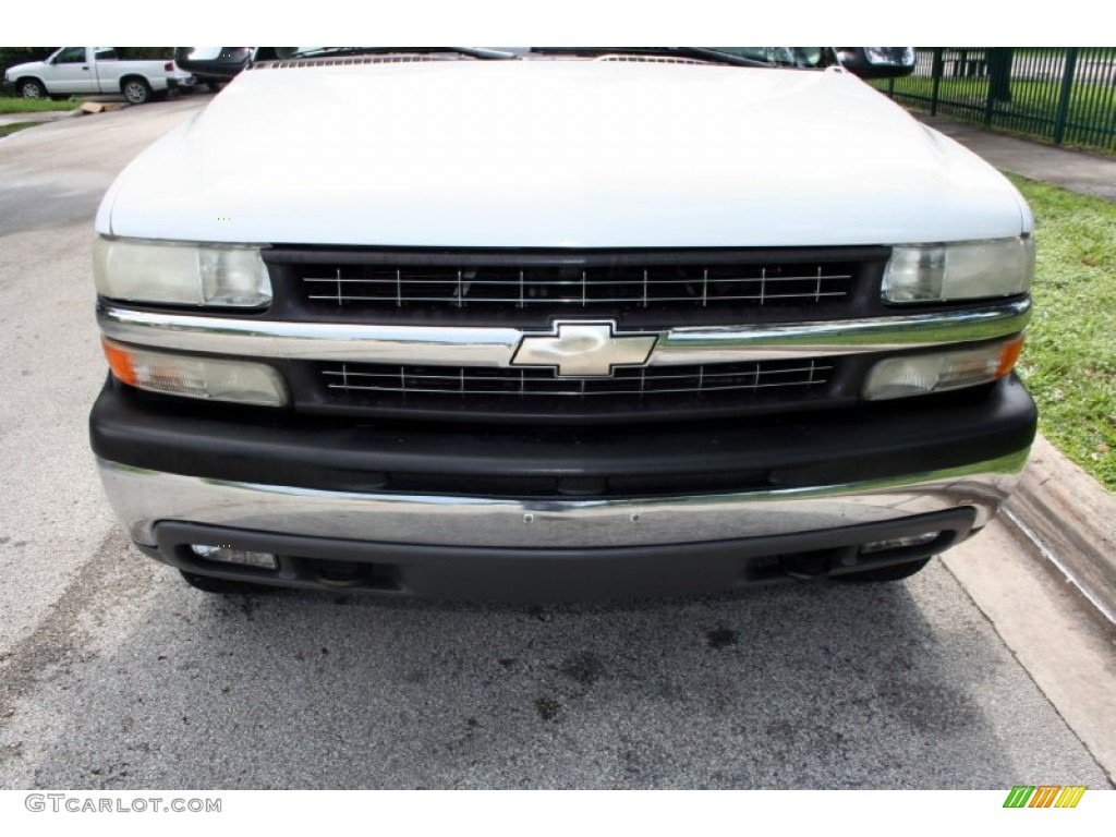 2001 Silverado 1500 Z71 Extended Cab 4x4 - Summit White / Graphite photo #17