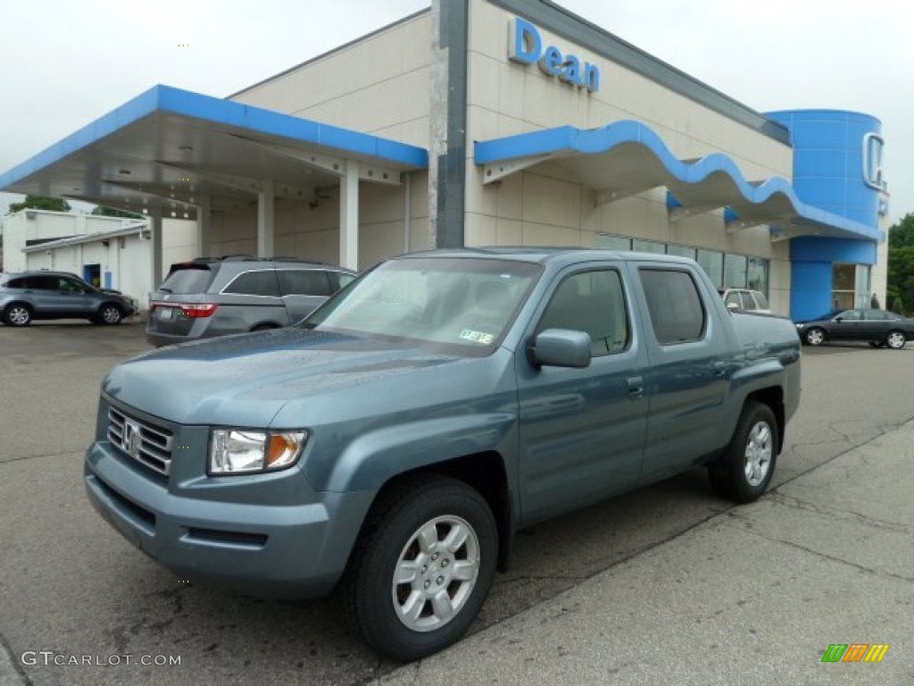 2006 Ridgeline RTS - Steel Blue Metallic / Gray photo #1