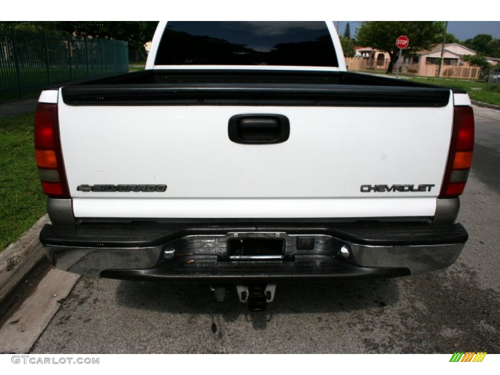 2001 Silverado 1500 Z71 Extended Cab 4x4 - Summit White / Graphite photo #18