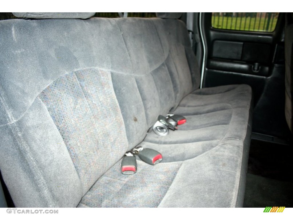 2001 Silverado 1500 Z71 Extended Cab 4x4 - Summit White / Graphite photo #40