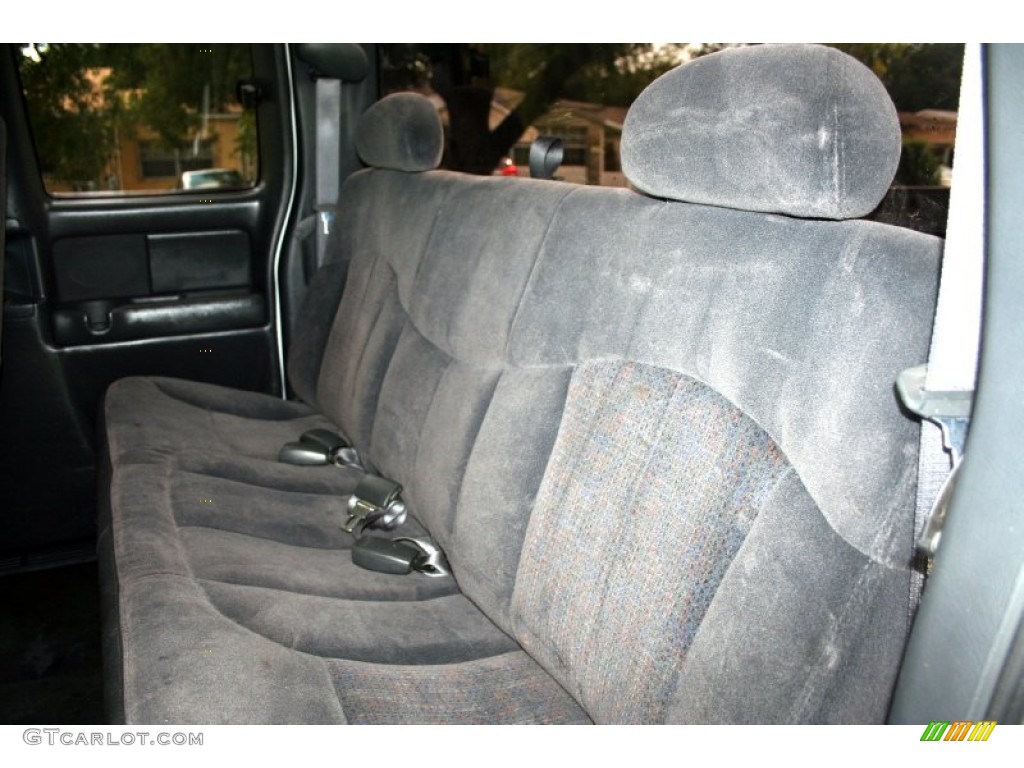 2001 Silverado 1500 Z71 Extended Cab 4x4 - Summit White / Graphite photo #41