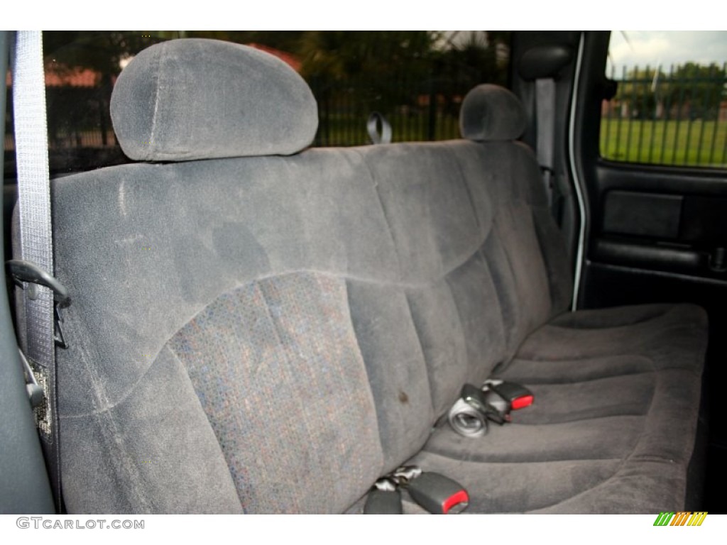 2001 Silverado 1500 Z71 Extended Cab 4x4 - Summit White / Graphite photo #42