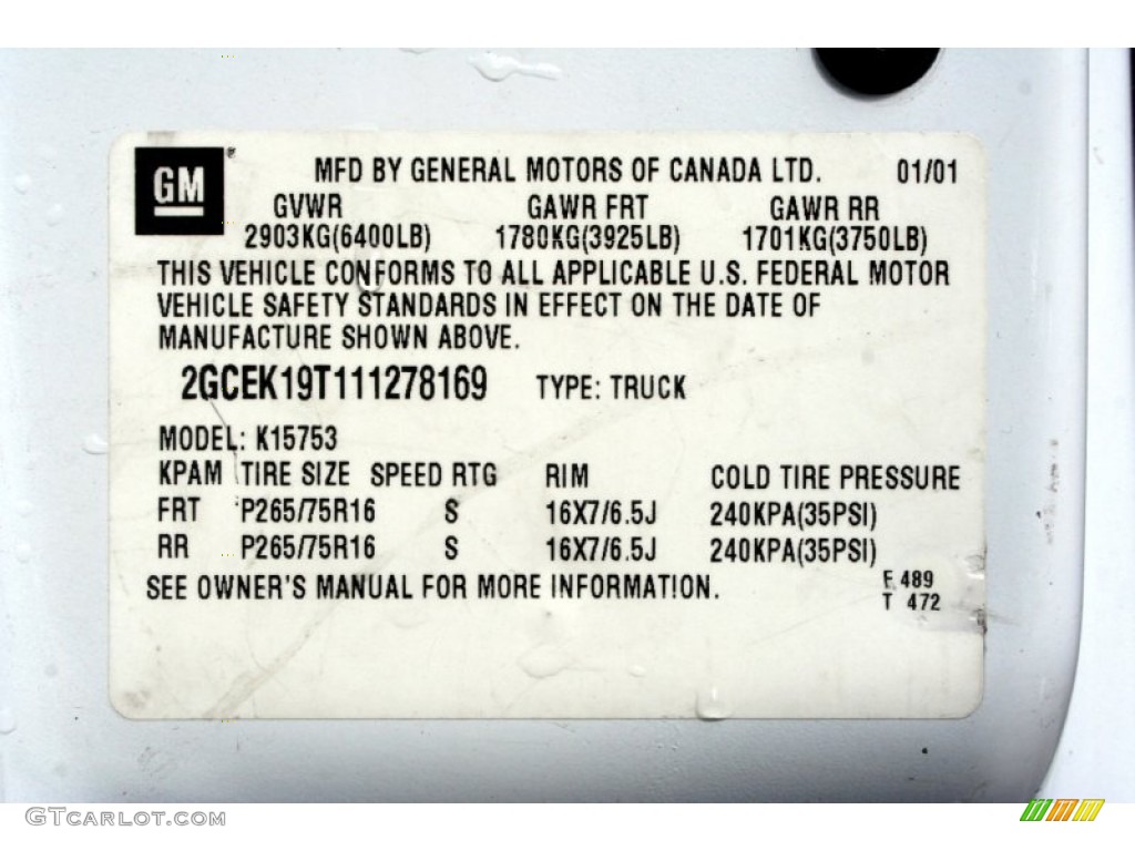 2001 Silverado 1500 Z71 Extended Cab 4x4 - Summit White / Graphite photo #73