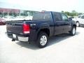 2009 Midnight Blue Metallic GMC Sierra 1500 SLT Crew Cab 4x4  photo #12