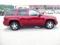 2008 Red Jewel Chevrolet TrailBlazer LT 4x4  photo #3