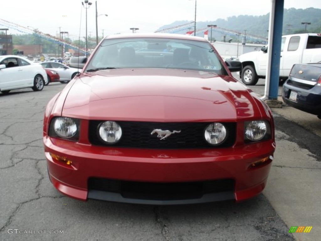 2009 Dark Candy Apple Red Ford Mustang Gtcs California Special Coupe