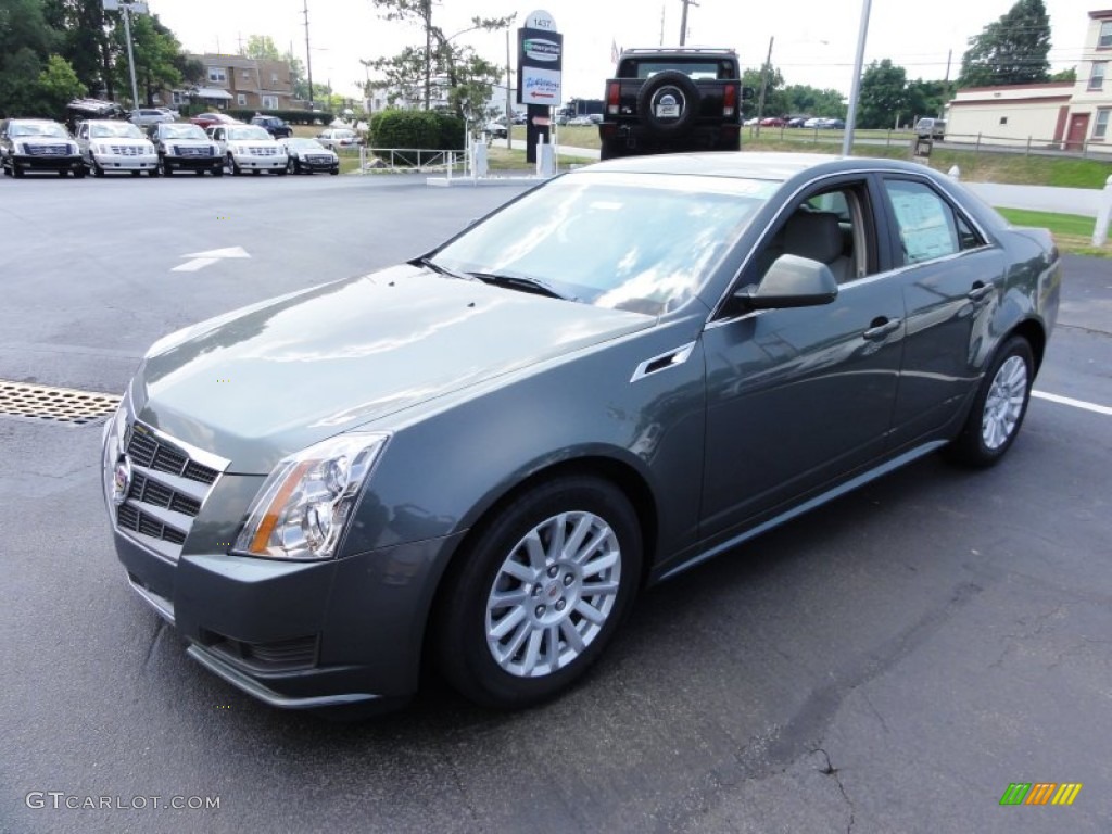 Evolution Green Metallic 2011 Cadillac CTS 4 3.0 AWD Sedan Exterior Photo #51888245