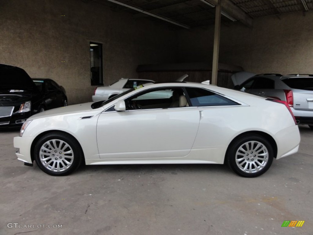 White Diamond Tricoat 2011 Cadillac CTS 4 AWD Coupe Exterior Photo #51888521