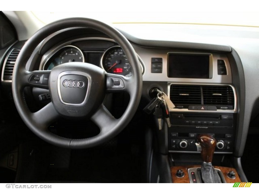 2009 Audi Q7 4.2 Prestige quattro Black Dashboard Photo #51888608