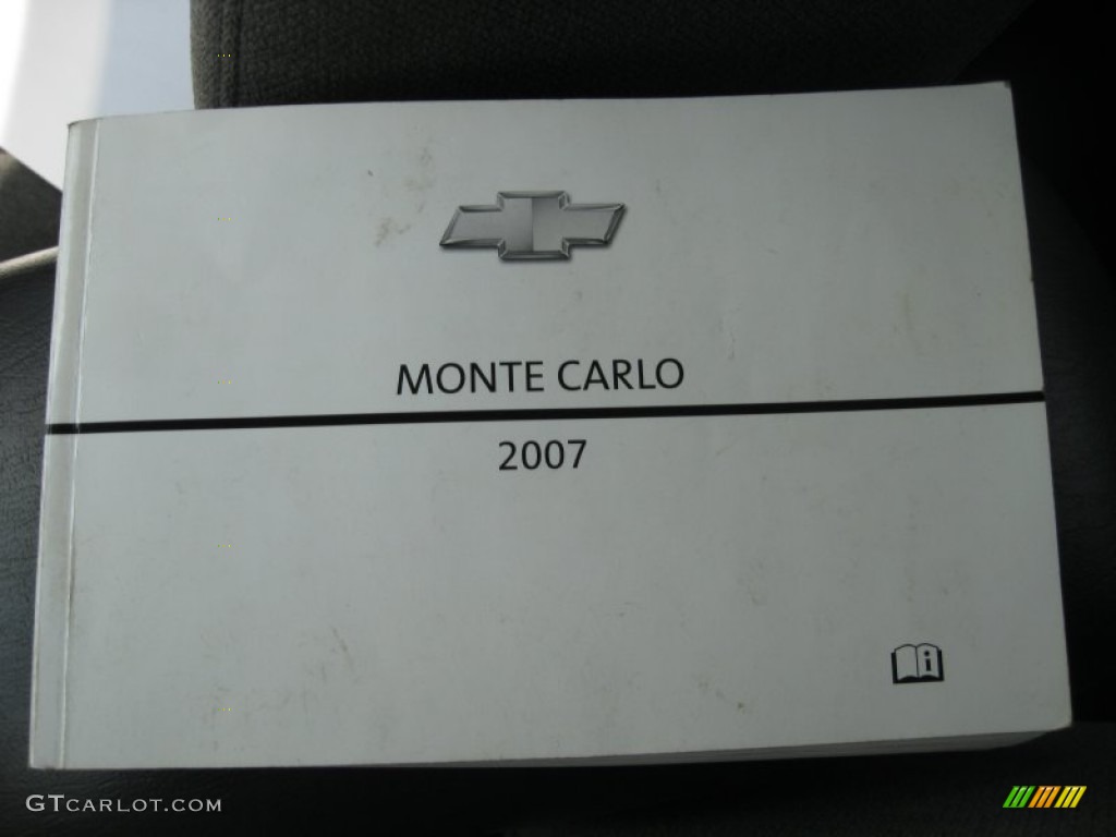 2007 Chevrolet Monte Carlo LS Books/Manuals Photo #51888707
