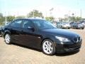 2008 Black Sapphire Metallic BMW 5 Series 535i Sedan  photo #2