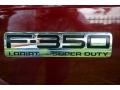 2006 Dark Toreador Red Metallic Ford F350 Super Duty Lariat Crew Cab 4x4 Dually  photo #108