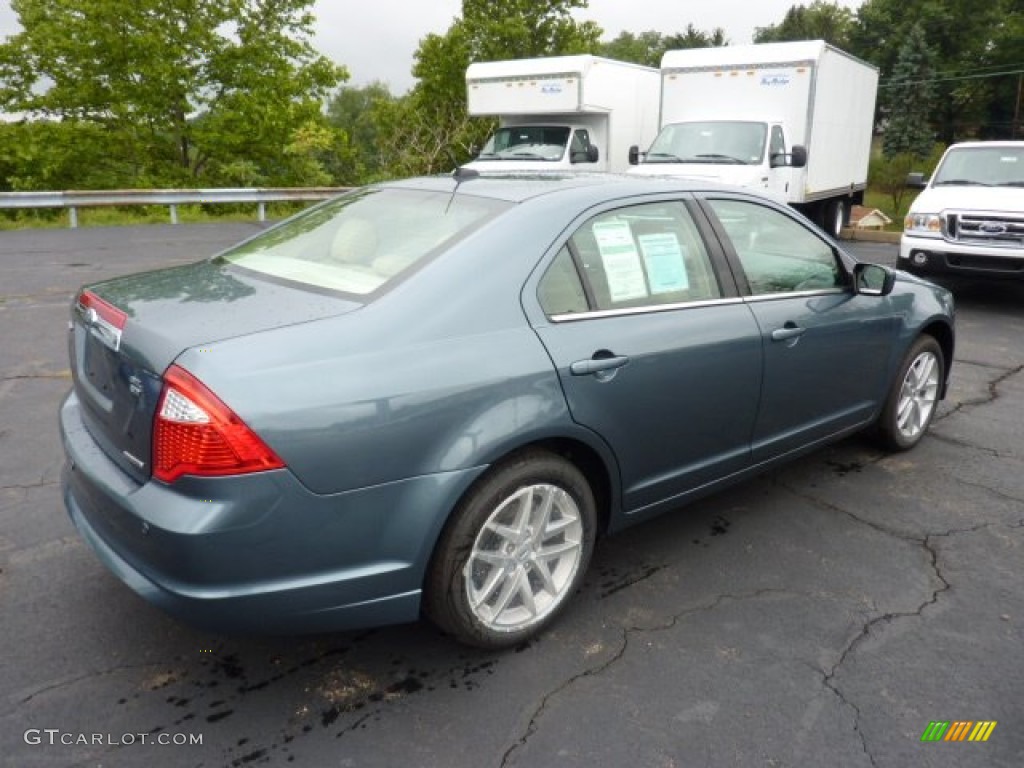 Steel Blue Metallic 2012 Ford Fusion SEL V6 AWD Exterior Photo #51891716