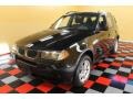 2004 Black Sapphire Metallic BMW X3 2.5i  photo #2