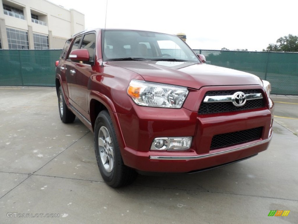 2011 4Runner SR5 - Salsa Red Pearl / Sand Beige photo #1