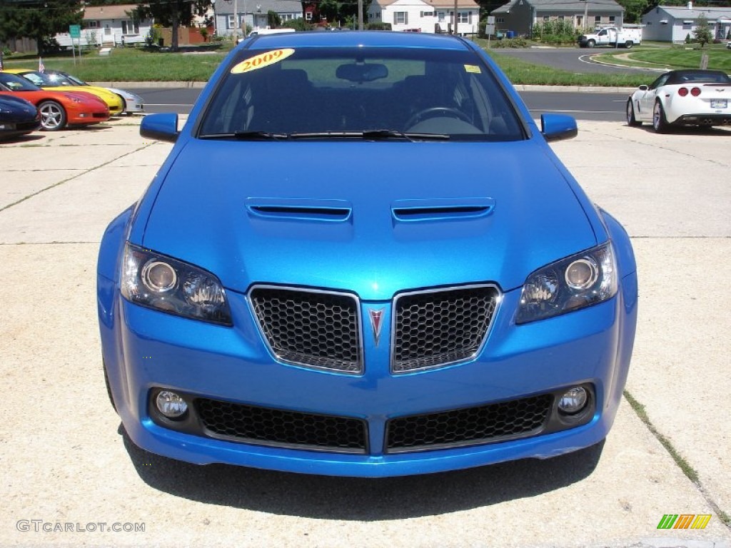 2009 G8 GT - Stryker Blue Metallic / Onyx photo #2