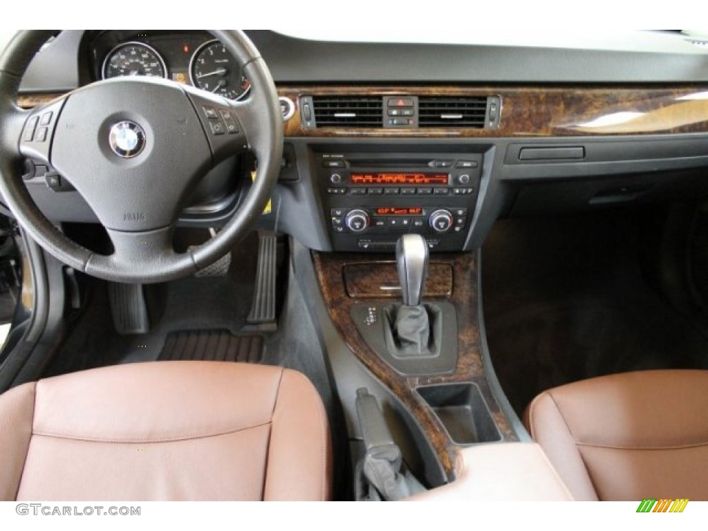 2008 3 Series 328xi Wagon - Black Sapphire Metallic / Terra Dakota Leather photo #5