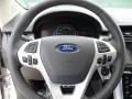 Charcoal Black/Silver Smoke Metallic Steering Wheel Photo for 2011 Ford Edge #51894158