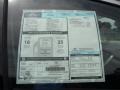 2011 Ford Edge Sport Window Sticker
