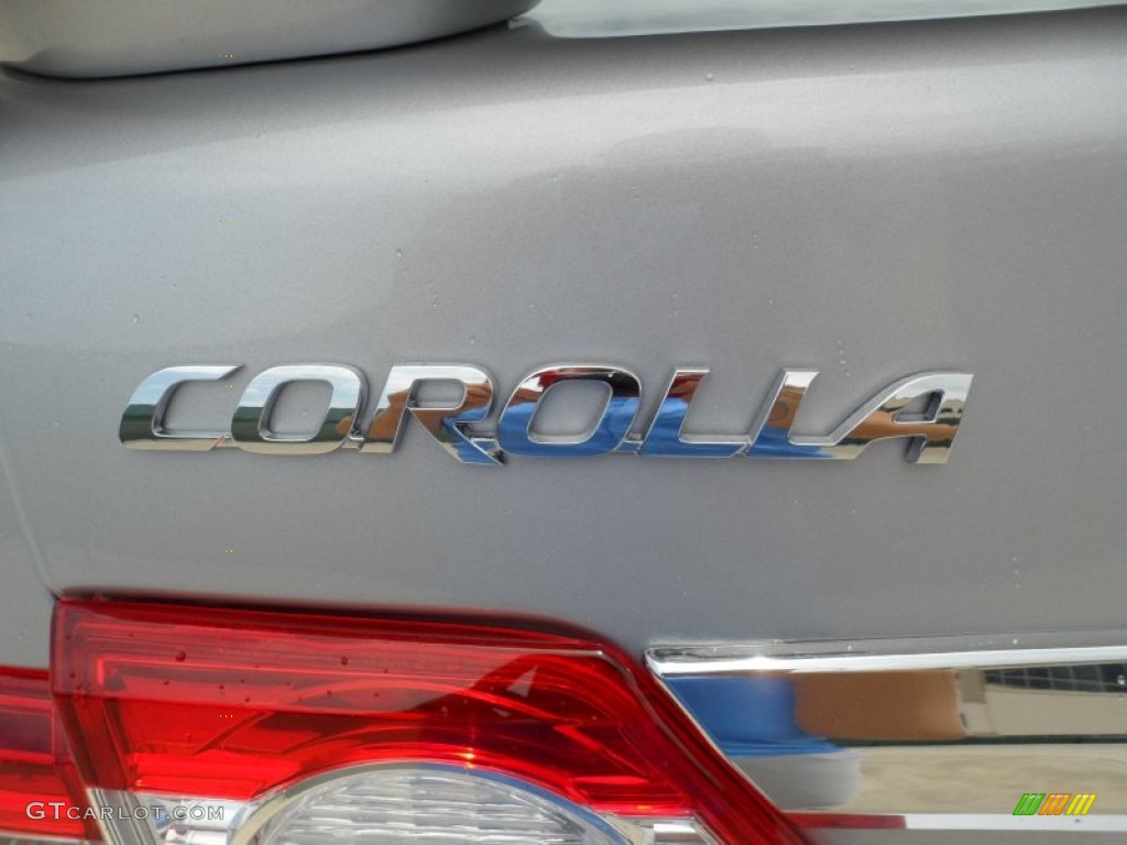 2011 Corolla S - Classic Silver Metallic / Dark Charcoal photo #15