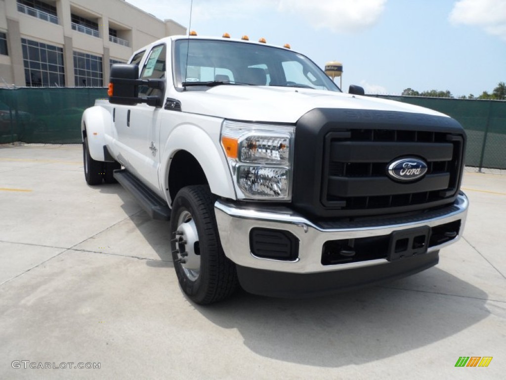 2011 Oxford White Ford F350 Super Duty Xl Crew Cab 4x4 Dually 51856535 Photo 12 0563