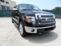 Ebony Black - F150 Lariat SuperCrew 4x4 Photo No. 1