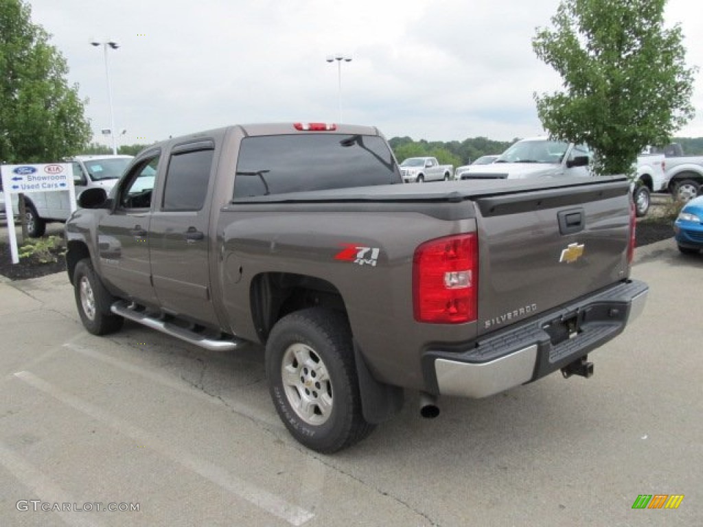 2008 Silverado 1500 LT Crew Cab 4x4 - Desert Brown Metallic / Ebony photo #7