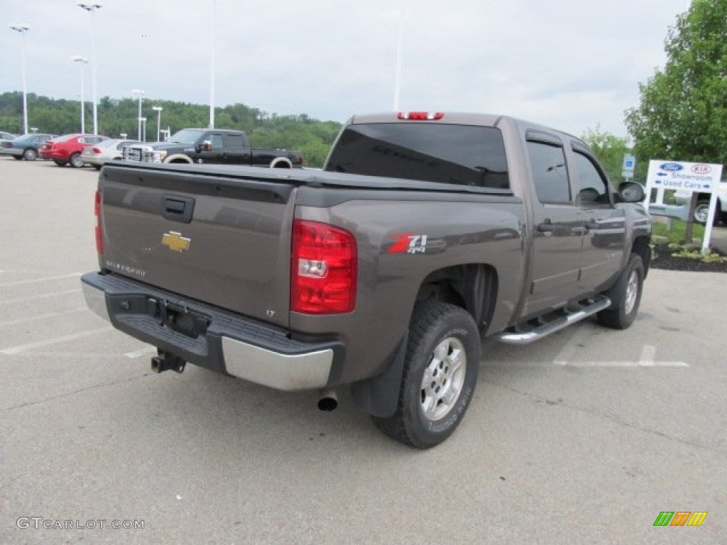 2008 Silverado 1500 LT Crew Cab 4x4 - Desert Brown Metallic / Ebony photo #9