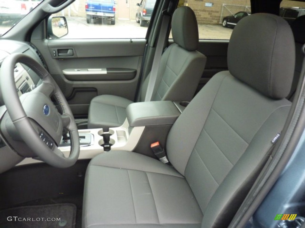 Charcoal Black Interior 2012 Ford Escape XLT V6 4WD Photo #51896054