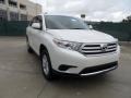 2011 Blizzard White Pearl Toyota Highlander   photo #1