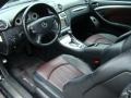  2006 CLK 55 AMG Cabriolet AMG Charcoal/Merlot Red Interior