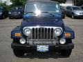 2005 Patriot Blue Pearl Jeep Wrangler Unlimited 4x4  photo #2