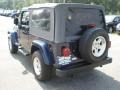 2005 Patriot Blue Pearl Jeep Wrangler Unlimited 4x4  photo #7