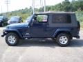 2005 Patriot Blue Pearl Jeep Wrangler Unlimited 4x4  photo #8