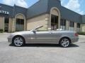 2007 Pewter Metallic Mercedes-Benz CLK 350 Cabriolet  photo #4