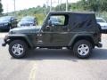 2005 Deep Beryl Green Pearl Jeep Wrangler X 4x4  photo #8