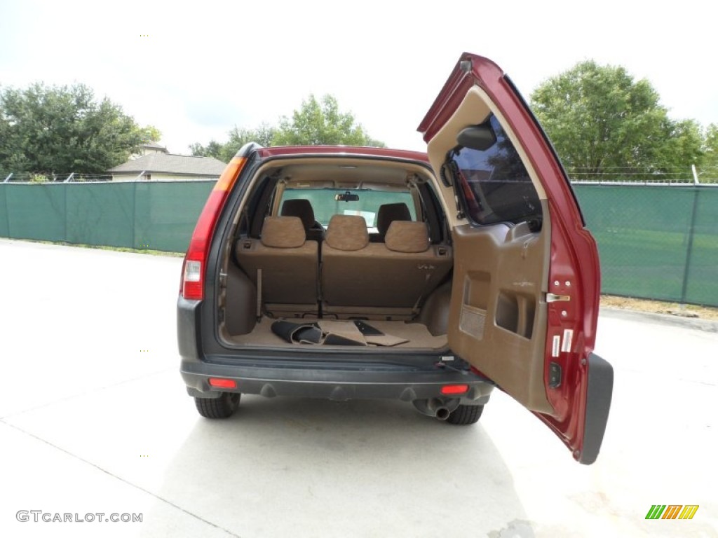 2003 CR-V LX - Chianti Red Pearl / Saddle photo #31