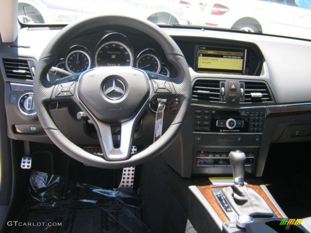 2012 Mercedes-Benz E 350 Coupe Black Dashboard Photo #51900380