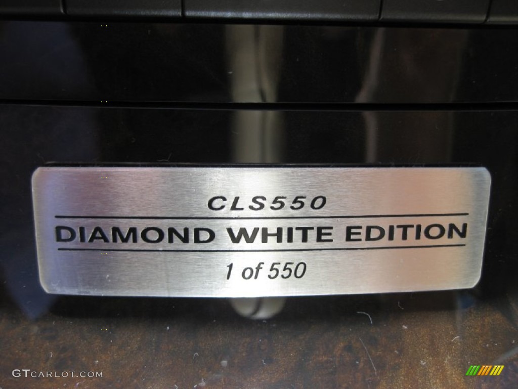 2008 CLS 550 Diamond White Edition - Diamond White Metallic / Cashmere Beige photo #14