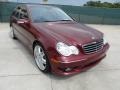 Bordeaux Red Metallic 2005 Mercedes-Benz C 230 Kompressor Sedan