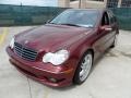 Bordeaux Red Metallic - C 230 Kompressor Sedan Photo No. 7
