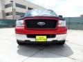 2005 Bright Red Ford F150 XLT SuperCrew  photo #9