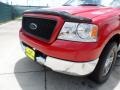 2005 Bright Red Ford F150 XLT SuperCrew  photo #12