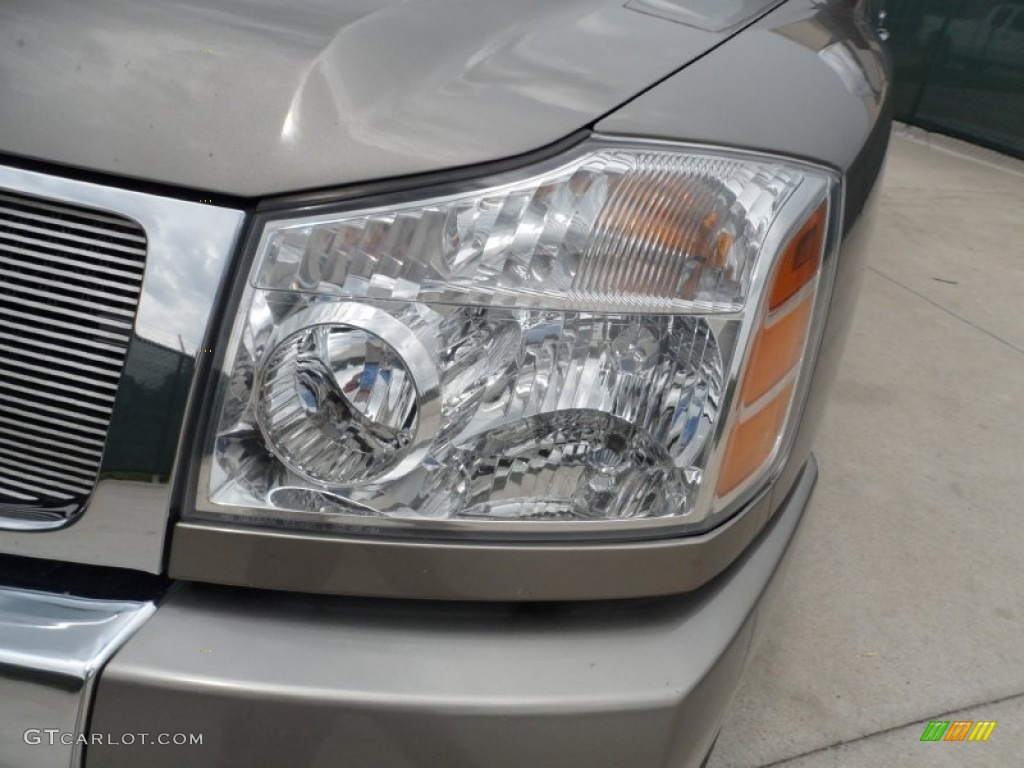 2006 Titan LE Crew Cab - Granite / Graphite/Titanium photo #10