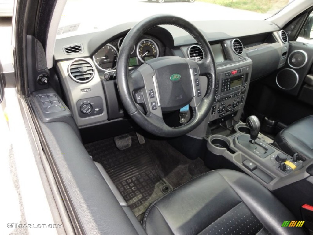 Ebony Black Interior 2007 Land Rover LR3 V8 HSE Photo #51903860