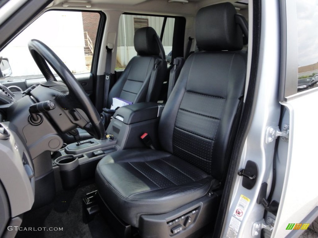Ebony Black Interior 2007 Land Rover LR3 V8 HSE Photo #51903947