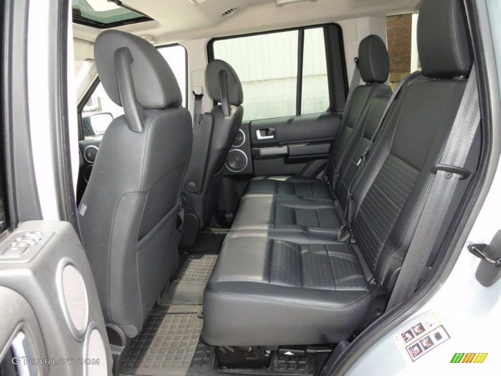 Ebony Black Interior 2007 Land Rover LR3 V8 HSE Photo #51904202