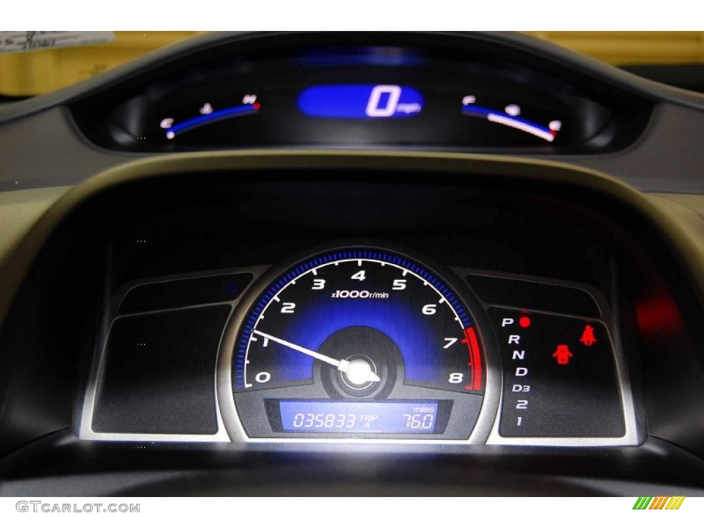 2009 Honda Civic EX Sedan Gauges Photo #51904211