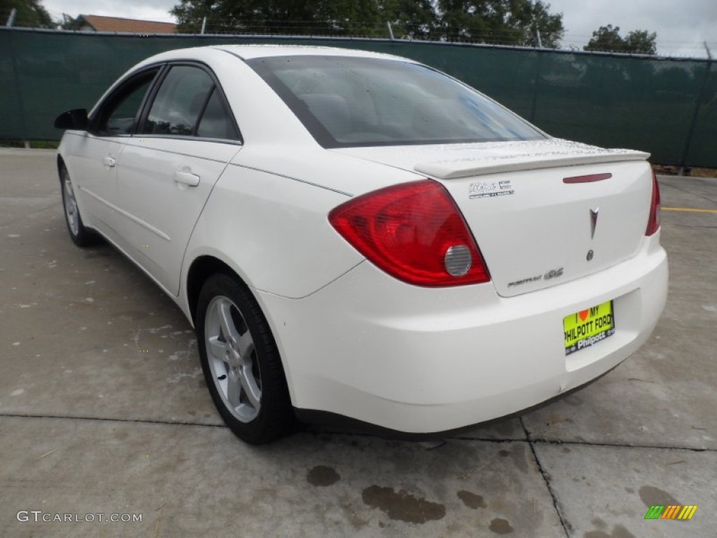 2007 G6 Sedan - Ivory White / Ebony photo #5