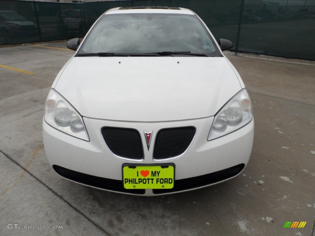 2007 G6 Sedan - Ivory White / Ebony photo #8